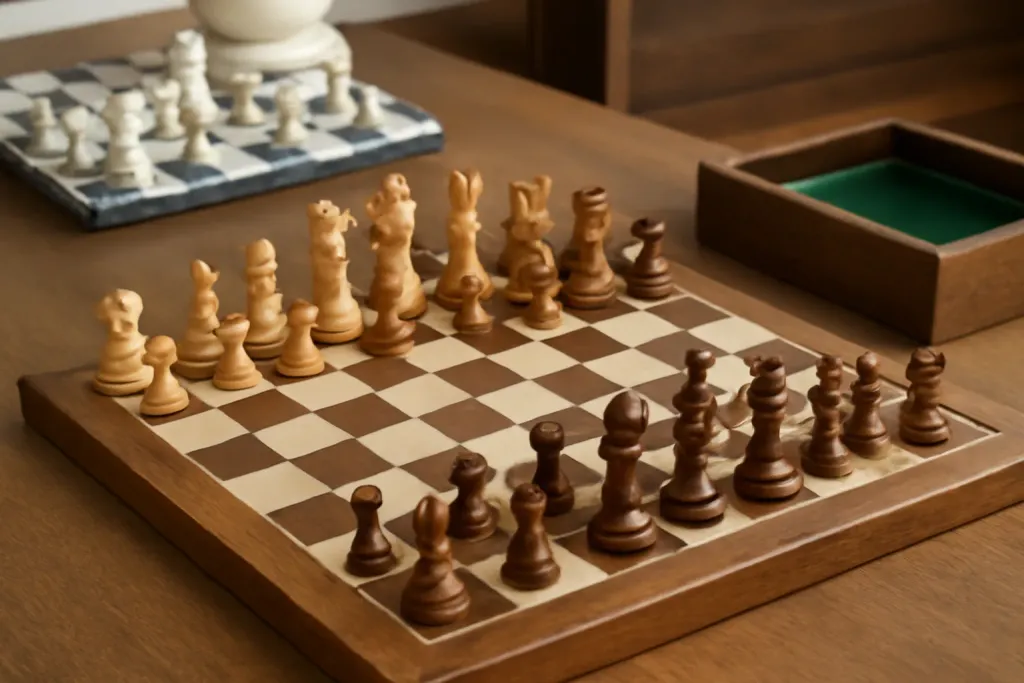 Editorial photograph illustrating Chess Sets for Kids